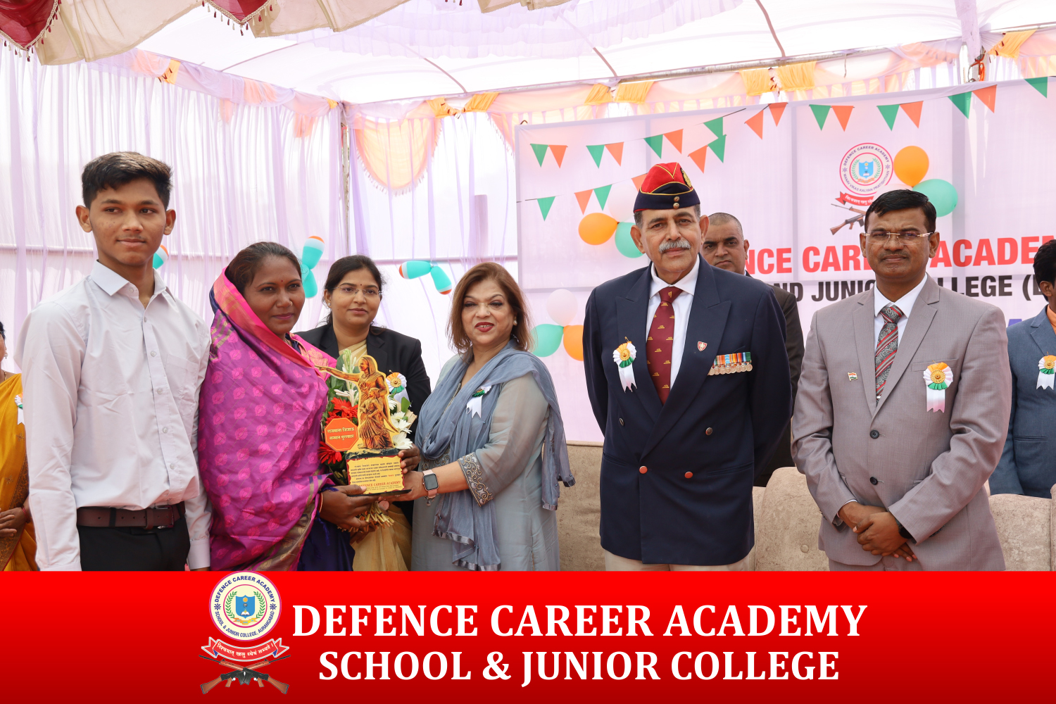 77th independence day celebration in juniorschool dca chhatrapatisambhajinagar2023